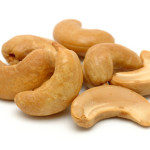 Pile of cashew nuts